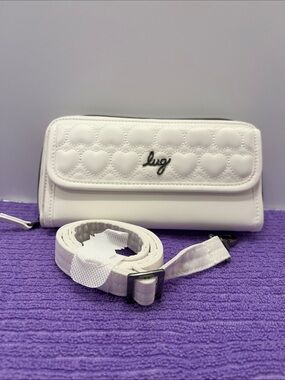 LUG - * NWOT * - Kickflip Love Satin Luxe VL Crossbody Wallet